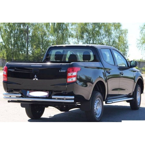 Защита заднего бампера Mitsubishi l200 2017